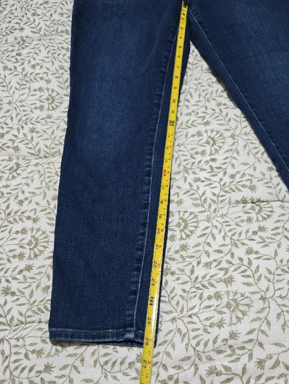 J. Crew dark indigo